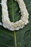 Fancy White Pikky Lei